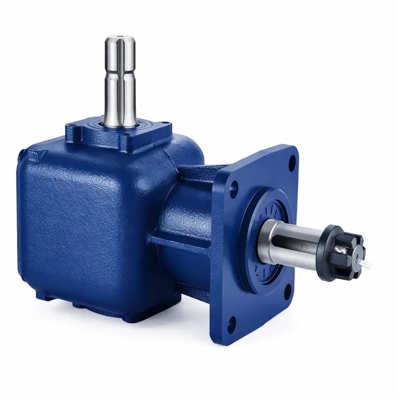 Vertical irrigation pump gearbox right angle drive 540 RPM input increase ratio