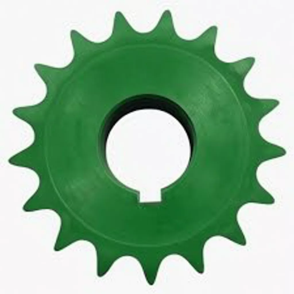 Heavy-duty induction-hardened agricultural sprockets for baler plunger drive and pickup systems