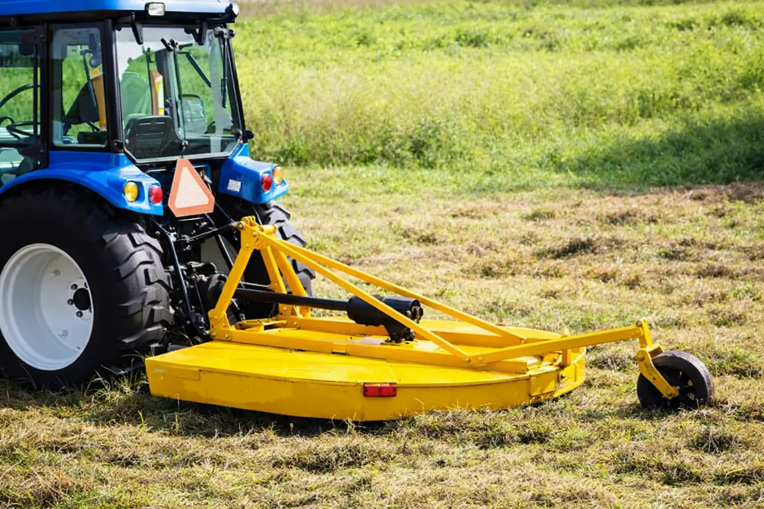Spading machine PTO shaft heavy tillage